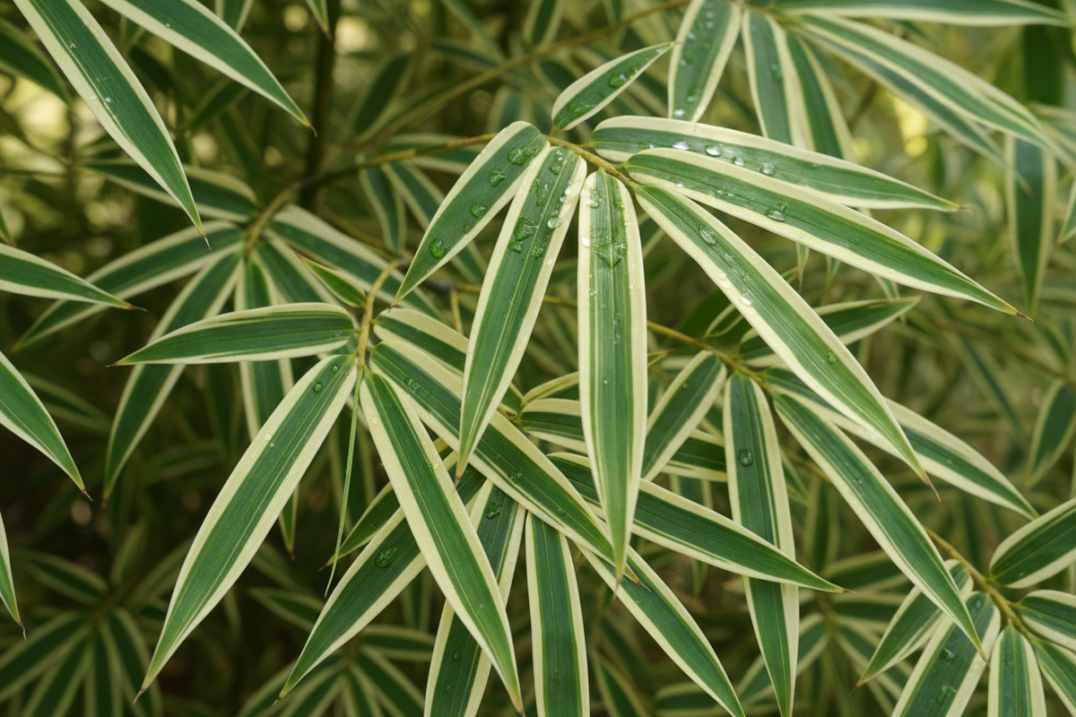 Bambù nano variegato: Auricomus vs Tsudoi vs Pleioblastus – colore, crescita e facilità a confronto